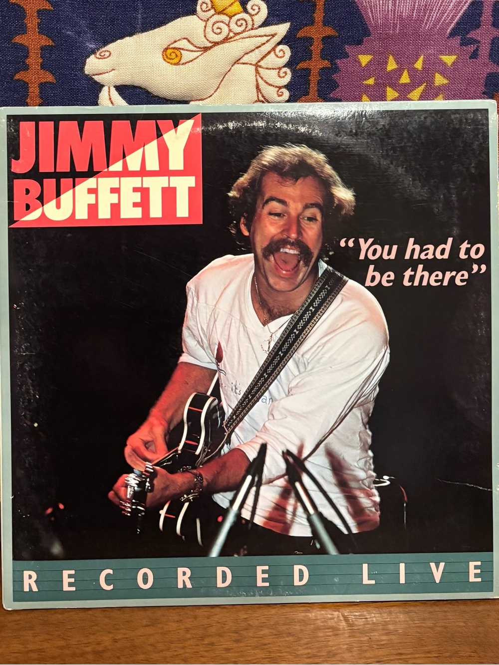 Vintage Jimmy Buffet You Had to Be There Live 1978 Double LP Vinyl Records